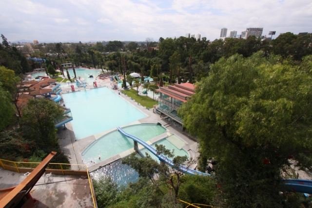 El parque acuatico